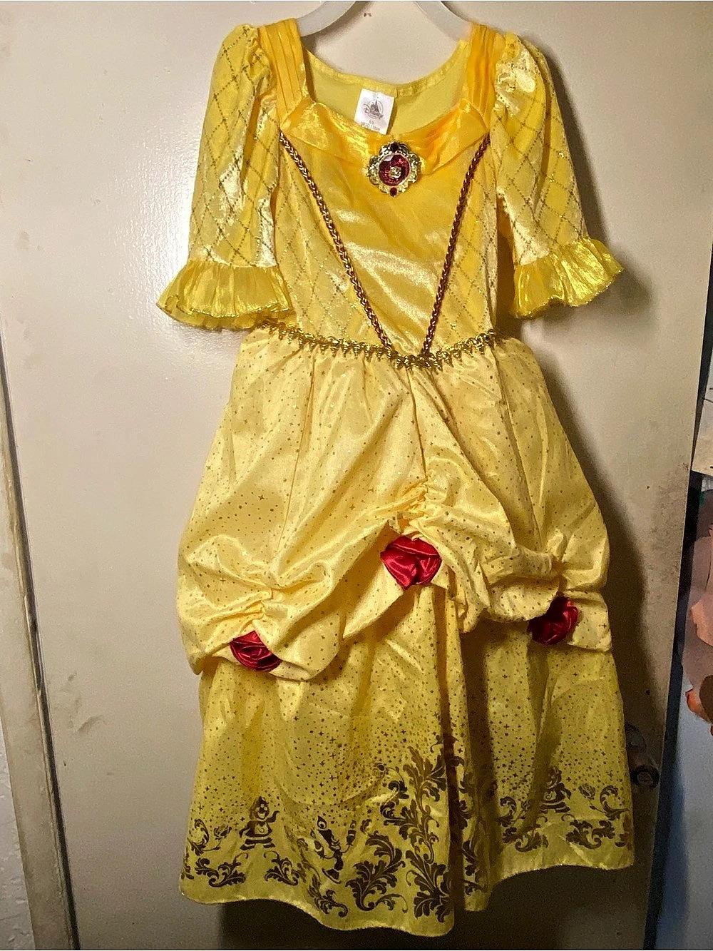 Disney Belle Costume Dress Girls 5/6